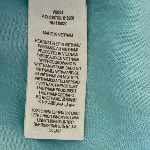 Boden Light Blue Casual Button Down Shirt - Picture 3 of 5